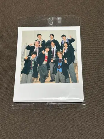 SnowMan 달력 2026-2027 혜택 폴라로이드풍 카드 10장