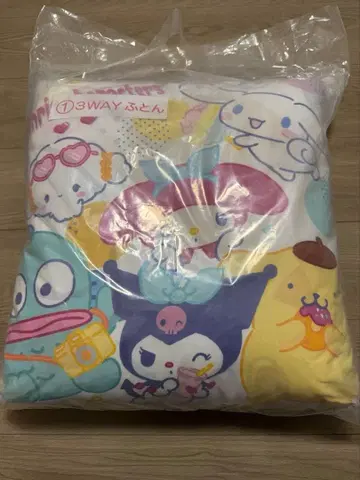 산리오 뽑기 3WAY 이불 미사용 새상품