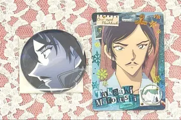 명탐정 코난 코난 플라자 캔뱃지 카드 중국 제갈고명