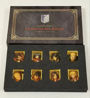 진격의 거인2 TREASURE BOX 보물 박스 핀즈 8점