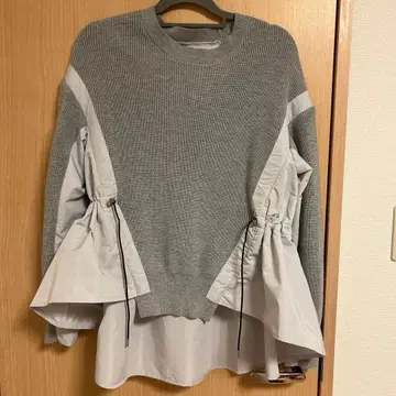 [ 파시오네 ] 이소재 도킹 조절 풀오버 루즈핏 긴팔