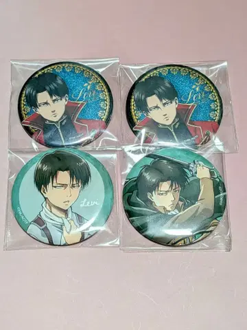 진격의 거인 캔뱃지 리바이 묶음 판매