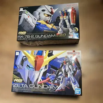 RG RX-78-2 건담 Ver. 2.0 & 제타 건담