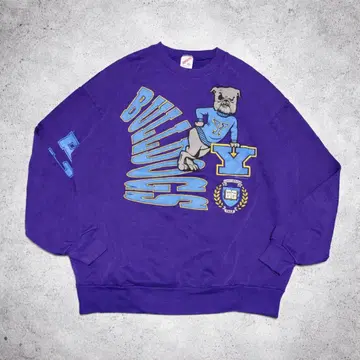 80s USA제 저지 맨투맨 칼리지 로고 XL