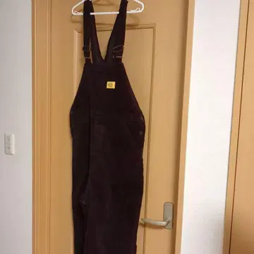 카우덴 다크 퍼플 코듀로이 오버롤 사이즈 S