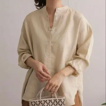 어반 리서치 도어스 린넨 셔츠 프리 사이즈