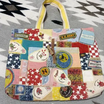 히스 토트백 리버서블 패치워크 히스미니