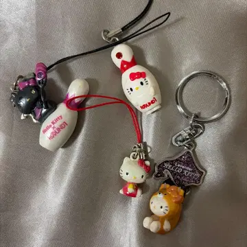 헬로키티 스트랩 고토치 ROUND1 4개 세트