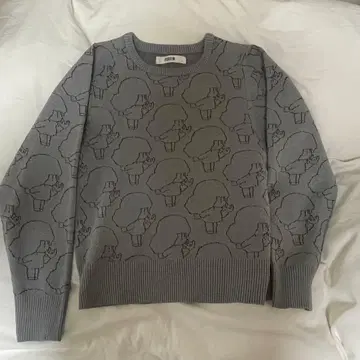 FURFUR 마무앙쨩 자카드 스웨터