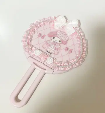 산리오 레이디 마이멜로디 핸드 거울 핑크
