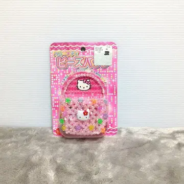 미사용품 HELLO KITTY 비즈 백