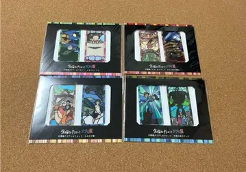 [ 전 4종 ] 금요일 로드쇼와 지브리전 클리어 책갈피 세트