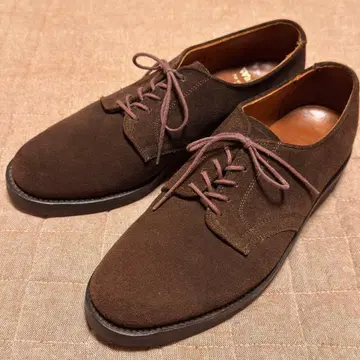 80s USA제 Walk-Over US7.5 스웨이드 더비 슈즈