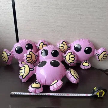 [ 낱개 판매 666엔 ] 바보짱 비닐 풍선 4세트