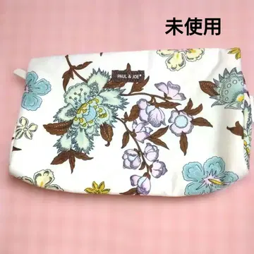 매우 레트로! [미사용] PAUL & JOE 플라워 프린트 파우치