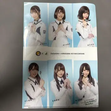 히라가나 케야키자카46 CoCo 이치 콜라보 클리어 파일