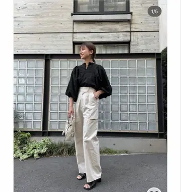 WILLFULLY 립 벌룬 슬리브 2WAY BL 블랙