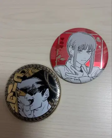 체인소 맨 컬렉션 캔뱃지 마키마 골든 캔뱃지 빔