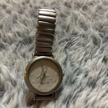 [애니에스 베이] 실버 스테인리스 시계 (배터리 방전)