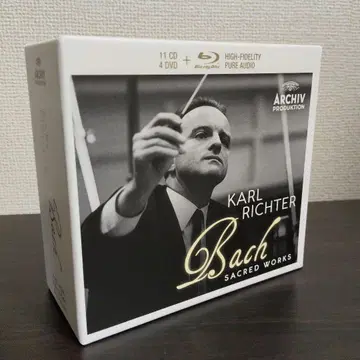 칼 리히터 / 바흐 종교 작품집 [11CD+블루레이Audio+4DVD]