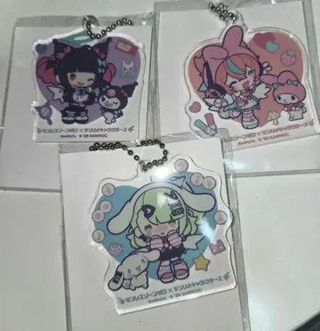 젠레스 존 제로 젠제로 산리오 아크릴 볼체인 GIGO 3종