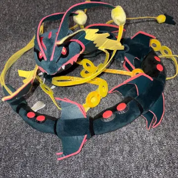 [레어] 블랙 메가레쿠자 포켓몬 센터 이로치 봉제 인형