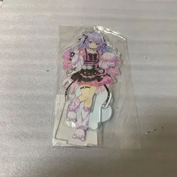 주문은 토끼입니까? 네이비 카페 치노 아크릴 스탠드