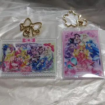 너와 아이돌 프리큐어 감사제 아크릴 키링 2종 세트