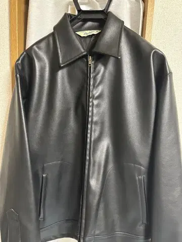 Backers 레더 집업 자켓 M