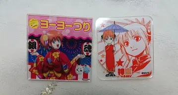 은혼 카구라 OIOI 여름 축제 아크릴 배지 대은혼전