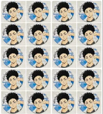 하이큐 극락탕 2025 캔뱃지 목욕탕 아카아시 1