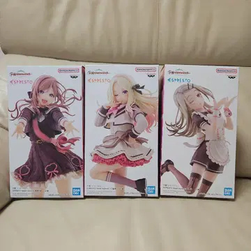 학원 아이돌 마스터 히메사키 리나 쥬오 호시미 시노자와 히로 피규어 세트