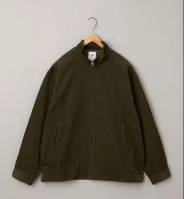 coen 코듀로이 스탠드 블루종 카키 올리브 완판템 사이즈 L