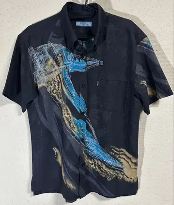 MAJUN 오션 블루 카리유시 의류 LL 사이즈