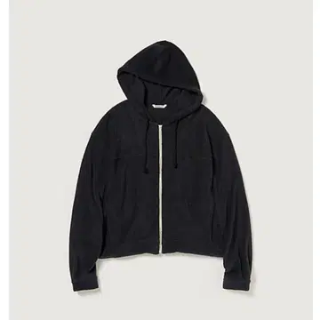 AURALEE COTTON NYLON PILE ZIP PARKA 26SS