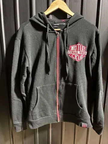 MOTLEY CRUE 파이널 투어 상품 후드티 모트리 크루 밴딩 T