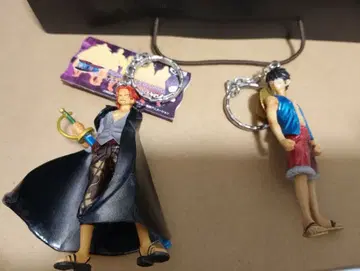 원피스 하이그레이드 컬러링 키링 샹크스 루피