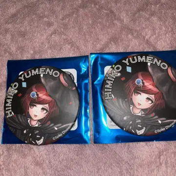 단간론파 15주년 기념전 BIG 캔뱃지 유메노 히미코 2개 세트