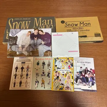 [ 공식 ] Snow Man 달력 2023-2026