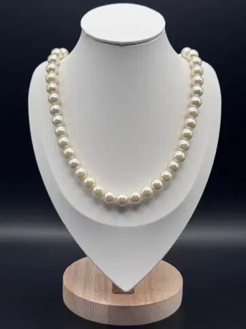 진주 목걸이 한 줄 포멀 관혼상제 고급 심플