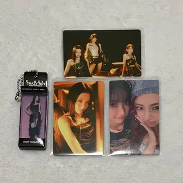 LESSERAFIM 르세라 윤진 키링 아크릴 키링 포토카드