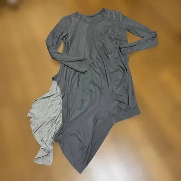 JNBY 센소유니코 레이어드 스타일 변형 원피스 비대칭