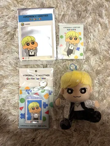 TXT 수빈 짱구는 못말려(크레용 신짱) 콜라보 세트