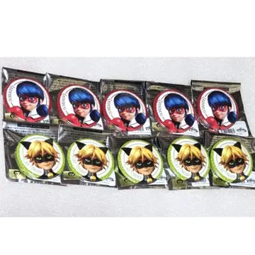 세트 미라큘러스 레이디버그 & 샤노와르 캔뱃지 eeo