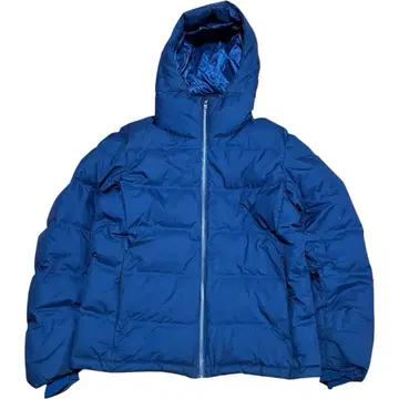 UNIQLO 유니클로 심리스 다운 파카 블루