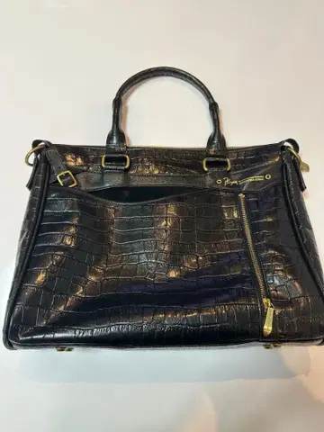 사만사 킹스 악어 무늬 백