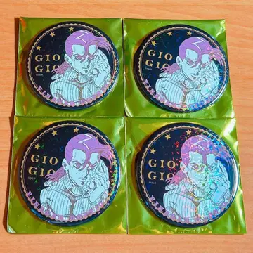 죠죠의 기묘한 모험 죠죠 월드 도피오 홀로 캔뱃지 세트