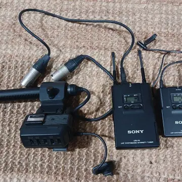소니캠코더 URX-P2 UTX-B2 무선 마이크 세트 | 브랜드 중고거래 플랫폼