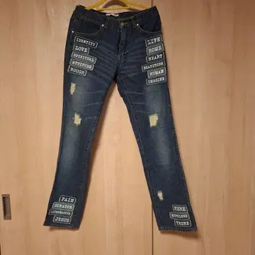 넘버나인 패치워크 데님