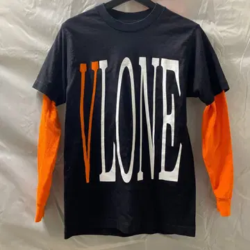 새상품 S VLONE 더블 레이어드 L/S 티